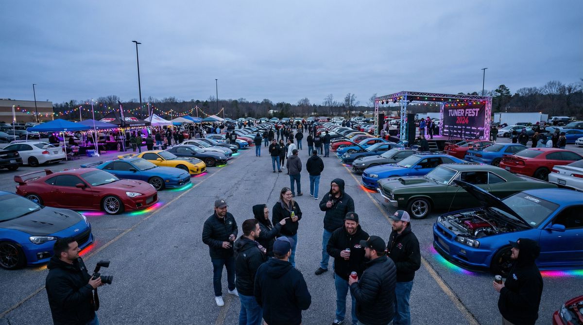 黄色仓库摩托车聚会视频