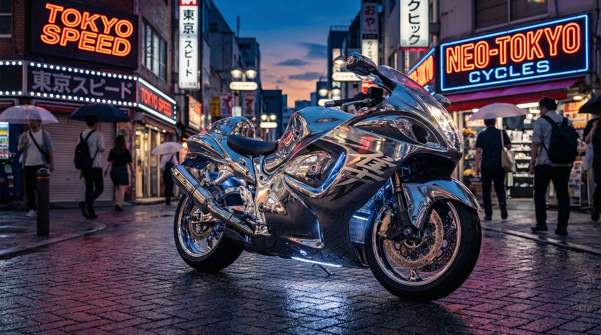 黄色仓库摩托车视频